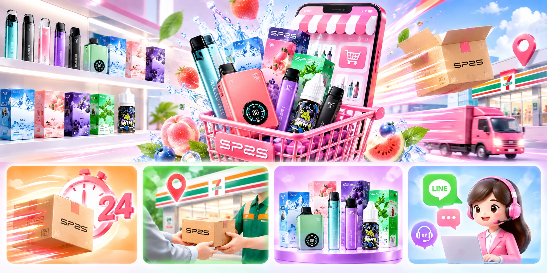 SP2糖果專賣店 全系列產品選購