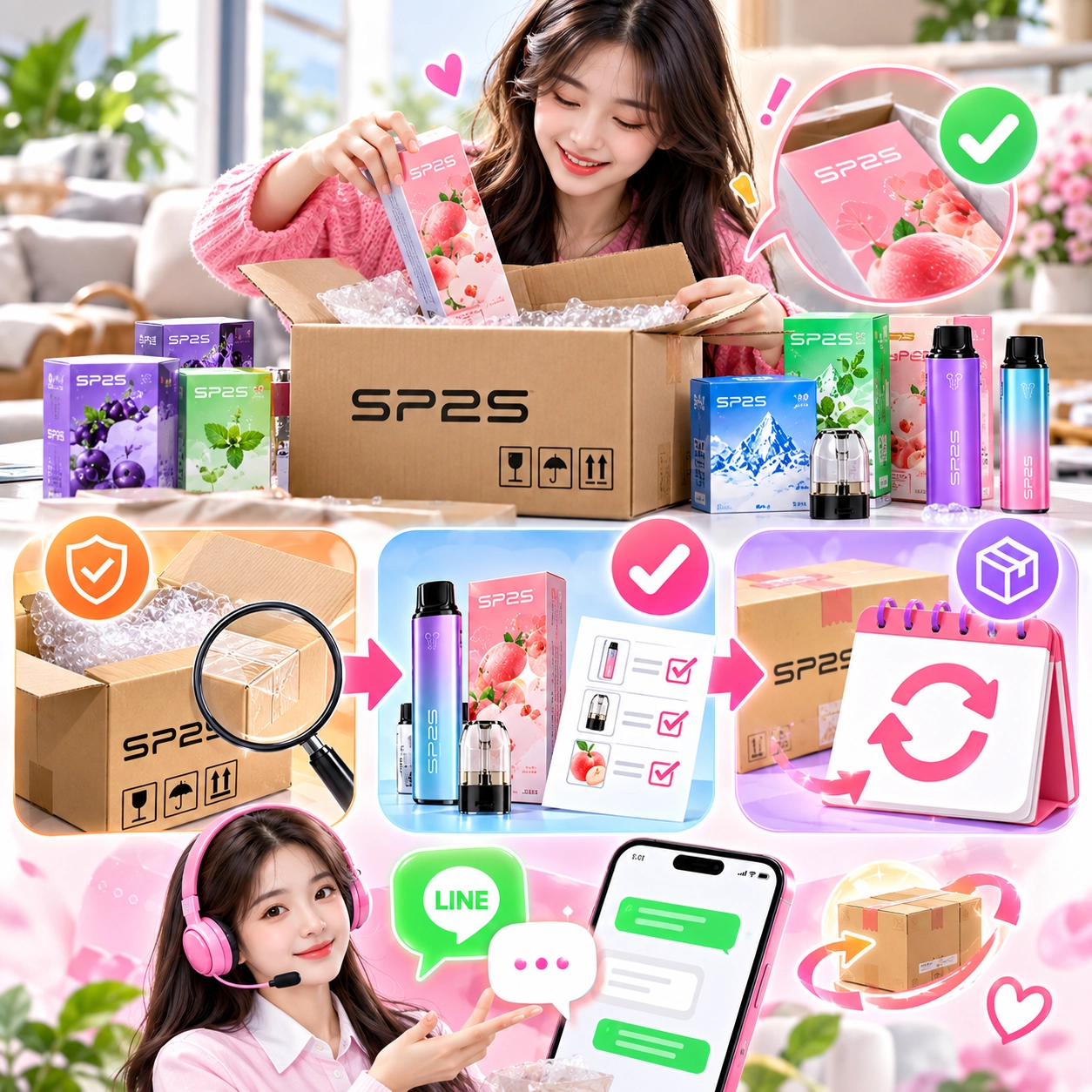 SP2選購指南 收貨驗貨